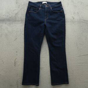 Loft Jeans Women's Size 6/28 Blue Mid-Rise The Curvy Boot Denim 27.5" Inseam
